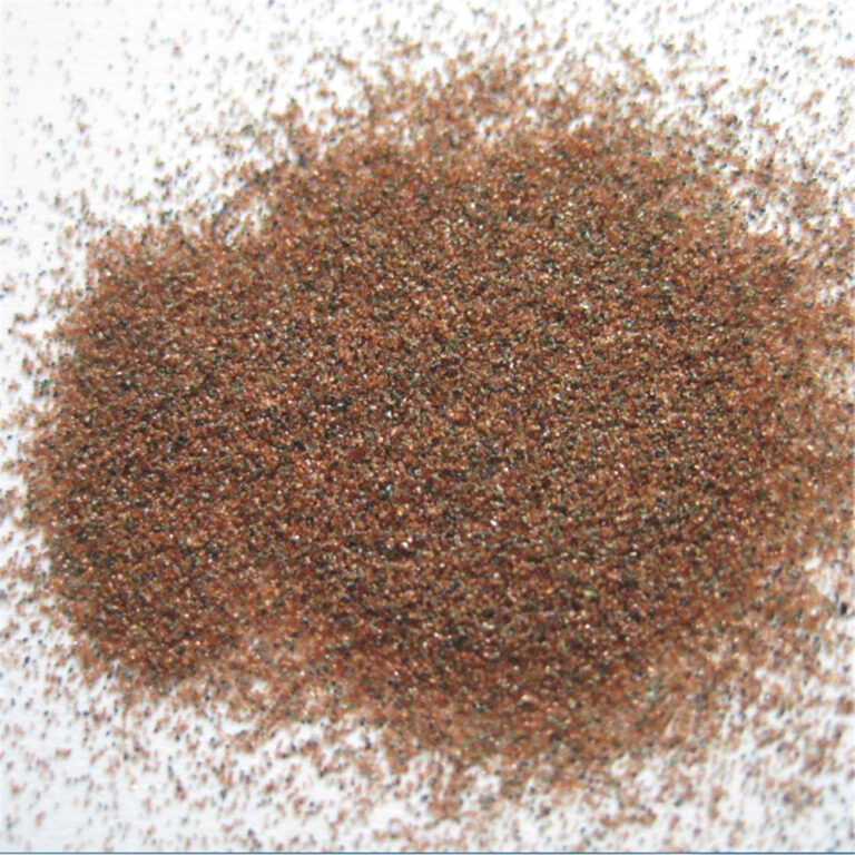 Effect of grit size of sand blasting abrasive on sand blasting effect